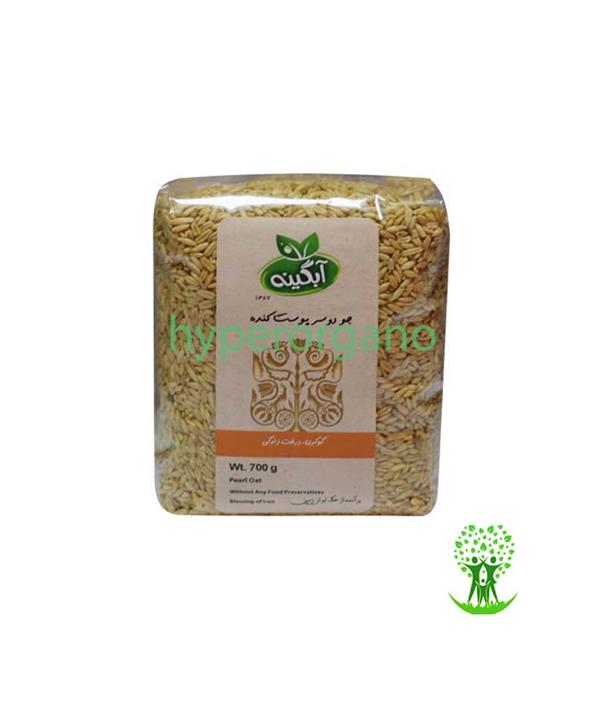 جو دوسر پوست کنده ارگانیک 700 گرمی آبگینه